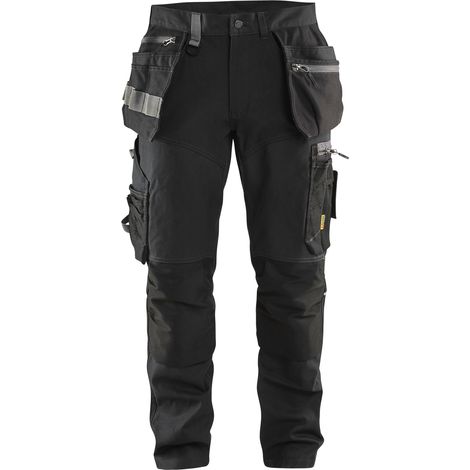 Pantalon artisan +stretch BLAKLADER 1599 - Noir - 38 - Jambes standards (1/5)