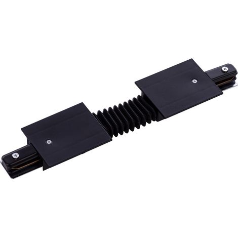 Connecteur flexible rail encastré 1 circuit noir Nowodvorski 8385 (1/2)