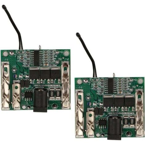 Ensemble 2 Cartes PCB Protection Batterie Lithium 5S 18V 21V 20A Pour Packs 18650 (1/4)