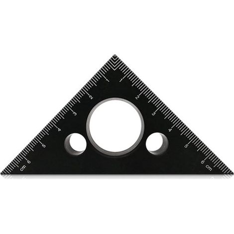 Dreieckiger Holzmarkierungsmesser, multifunktionaler numerischer Lochmarker (1/2)