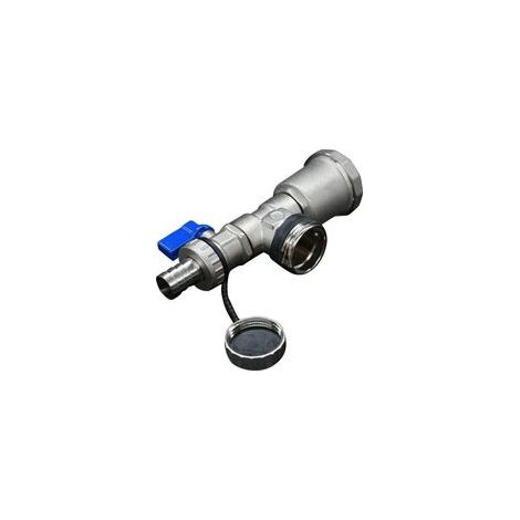 Collecteur automatique de chauffage au sol avec vanne de vidange pour système de chauffage au sol (1 pouce mâle)