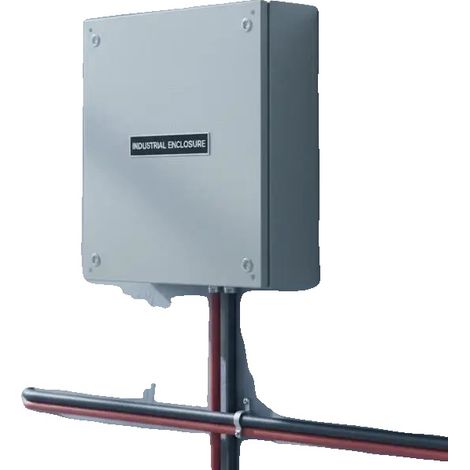 Armoire Électrique, Étanche IP66, Acier au Carbone Durable, GRIS (1/2)