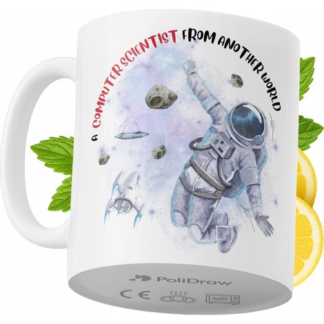 Lustige Tasse für Informatiker – Kaffee- oder Teetasse mit witzigem Textdesign – ideal für Geburtstage, Namenstage, Feiertage und besondere Anlässe. Hochwertige Tasse für Homeoffice, Büro und Arbeit. 