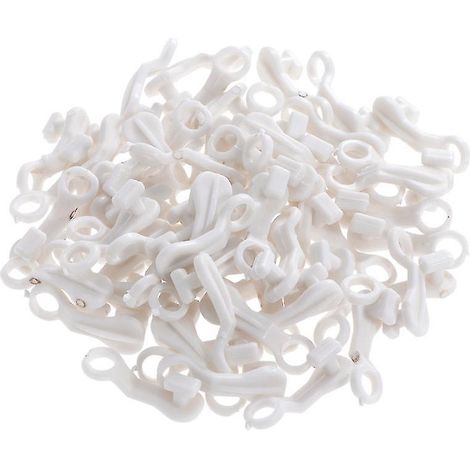 100 rails de tringle à rideaux en forme de S (1/3)