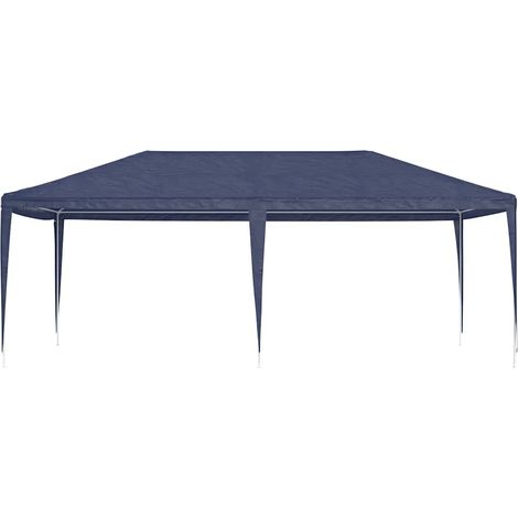 Tente de réception, Pavillon, Pergola, Tente de jardin, 4x6 m Bleu OIB1182E (1/5)