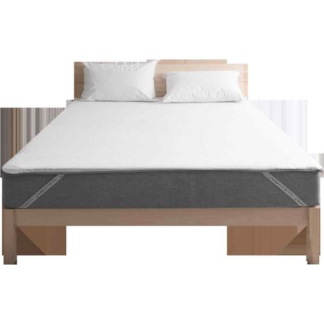 Protège Matelas Imperméable 120 x 200 cm Housse Protection Lit Adulte et Enfant Alèse Respirante 120x200, Anti-Acarien, Hypo-Allergénique (1/5)