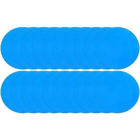 Repair Patches - Pack of 20 - Self-Adhesive PVC - 7.5 cm