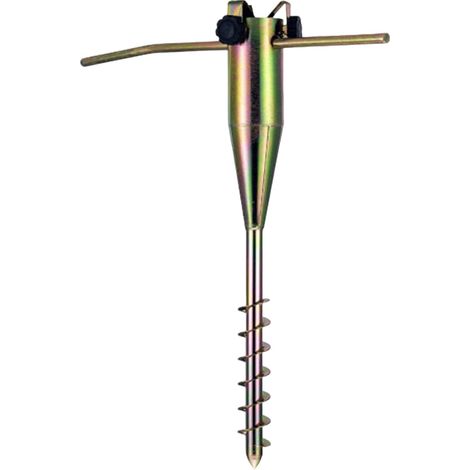 Support de pare-soleil en métal - Base de support de pare-soleil robuste, fixée au sol, diamètre intérieur : 60 mm (1/5)