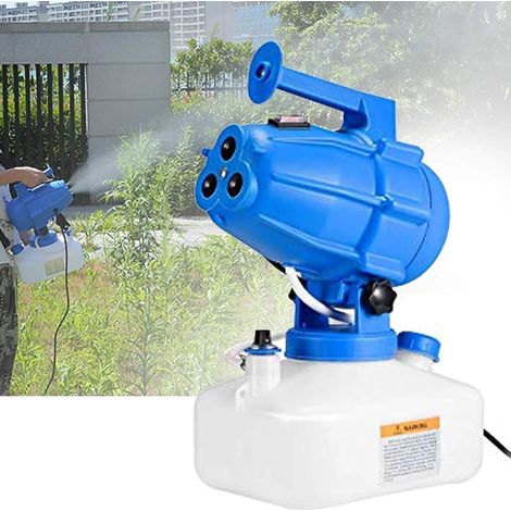 Spruzzatore elettrico, macchina per nebbia portatile da 4,5 l, raggio di spruzzo da 6 a 8 m, atomizzatore a risparmio di manodopera, macchina per nebbia portatile da 1200 W, spruzzatori da giardino pe (1/5)