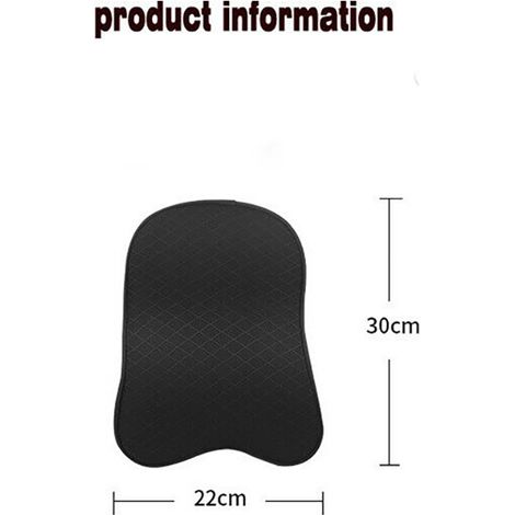 Coussin de voyage pour siège auto, appui-tête ergonomique en mousse à mémoire de forme, soutien cervical confortable (1/4)