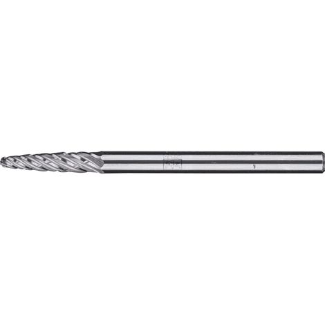 PFERD TOOLS Hartmetall Hochleistungsfrässtift ALLROUND Rundbogen RBF Ø03x13mm Schaft-Ø 3mm universal grob (1/3)