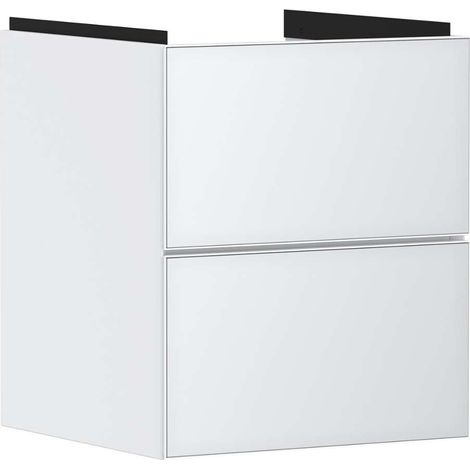 hansgrohe Xevolos E mueble bajo lavabo, 2 cajones, SoftClose, (1/4)