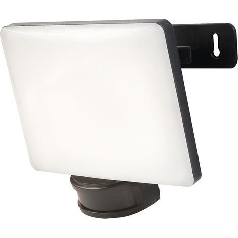 Projecteur LED Full Screen Noir 30W à détecteur de mouvement, 3110 lumens, protection IP65, lumière 4000K, 100% éco conçu : matières recyclées + source et pièces remplaçables, connecteur rapide, orien (1/5)