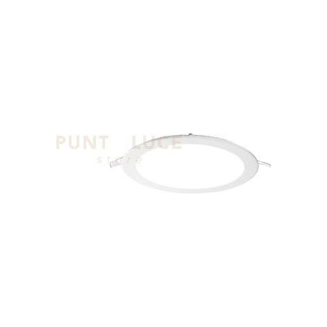 WOMB CIRCLE FARETTO LED BIANCO DA INCASSO 18W 3000K 1470LM IP20 D.22,5CM