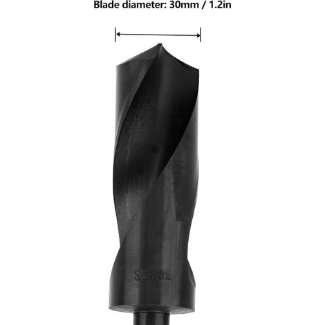 Spiralbohrer aus 9341-Stahl mit 1/2-Zoll-Schaft, Senkbohrer aus HSS-Stahl (1/5)