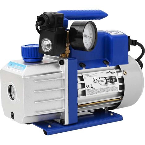 Pompe à vide à une seule étape avec manomètre 71 L/min