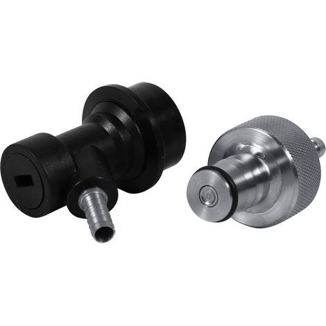 Bouchon de carbonatation en acier inoxydable avec barbes de /4 "pour bouteilles en plastique et connecteurs à bille (1/5)