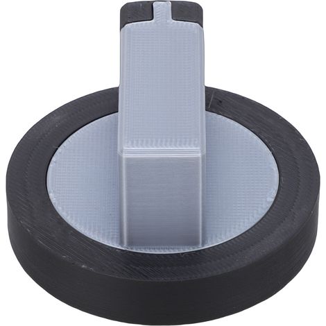 Bouton de commande de remplacement W10316664 pour cadran de cuisinière haute précision WPW10316664 (1/5)