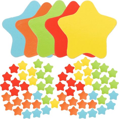 100 Aimants Décoratifs D'étoile Poudre Magnétique en Caoutchouc pour Réfrigérateur 100 Pièces, pour Décoration DIY et Fixation de Notes (1/5)