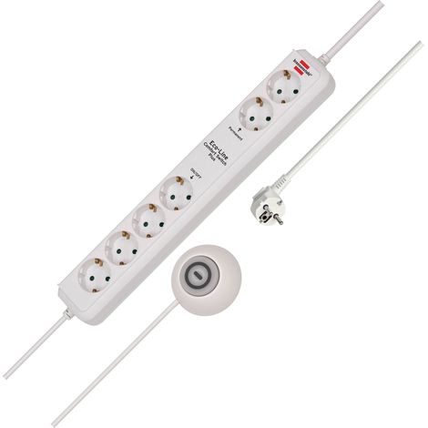 Multipresa Brennenstuhl ECO-Line 6fach 1,5m 2 perman [1159560216] (1/5)