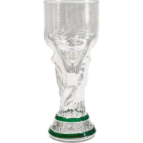 Chope à bière - Verre transparent 500ml design trophée en verre borosilicate épais idéal pour fêtes et matchs de foot (1/4)