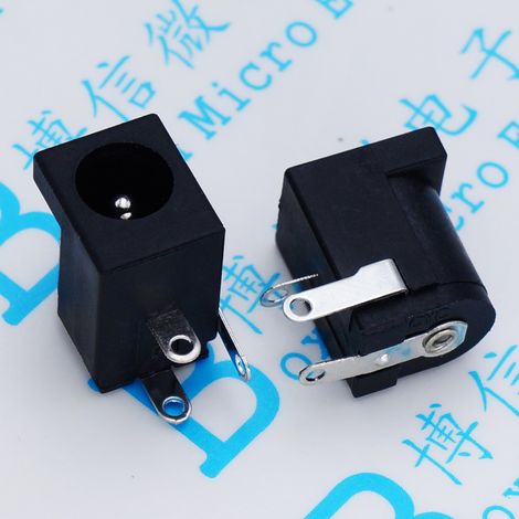 DC-005 High-Quality Environmentally Friendly Temperature-Resistant DC Socket (5.5 x 2.1 Meters) - 280 Degrees Celsius (1/4)
