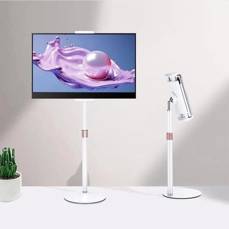 Supporto per tablet UPERFECT, regolabile in altezza, per tablet e telefoni da 4,7" a 19". (1/4)