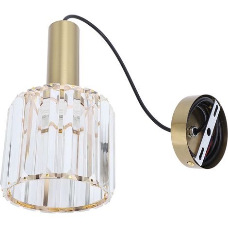 Suspension en cristal, luminaire moderne, luxueux et élégant, couleur or, hauteur réglable, éclairage d'îlot central en cristal pour cuisine, salle à manger et chambre à coucher, 85-265 V, câblée (1/5)