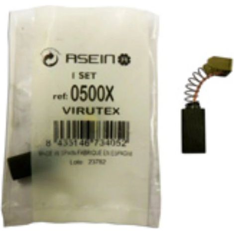 Escobilla Herramienta Electrica  Pvc Virutex 0500Jx Asein 2 Pz