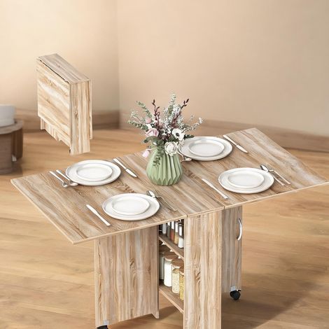 Table de salle à manger en melamina de Madera 75 x 140 x 74 cm (1/5)