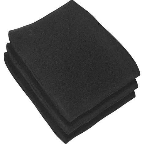 Sealey PC380MFF Foam Filter - Pack of 3