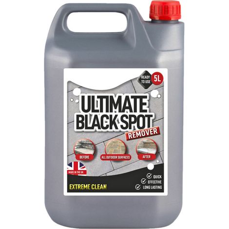1 x 5L Black Spot Remover & Eliminator Ideal For Patios & Block Paving (1/2)