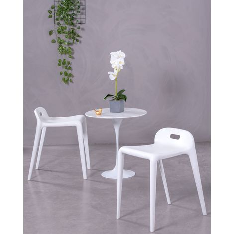 Nest Dream - Niedriger Hocker - Didi - Weiß (1/5)