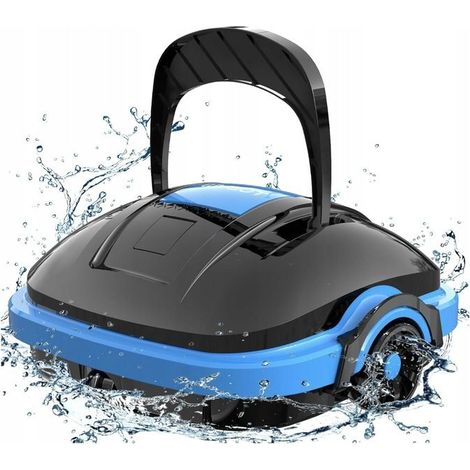 Robot Piscine Sans Fil Wybot Osprey 200 - Nettoyage Automatique, Filtration fine, Batterie, Compatible Tous Revêtements