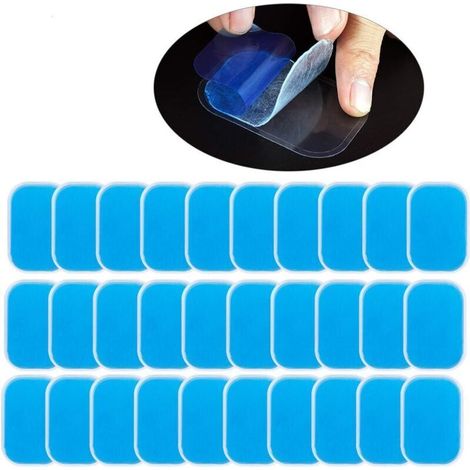 Électrodes Gel EMS Lot de 60 Pièces – Compatible avec Tous Appareils d’Électrostimulation Abdominale et Musculaire (1/4)