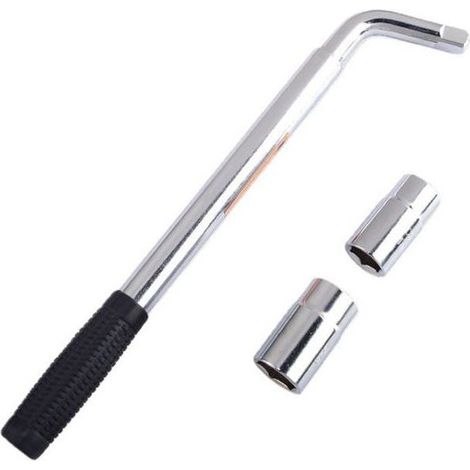 Clé Démonte Roue Télescopique 17 19 21 23mm Extracteur de Boulon Antivole Universel Clé De Roue (1/5)