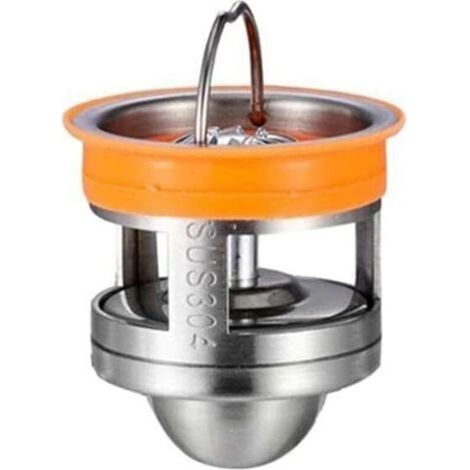 Bouchon de vidange d'évier, Noyau de vidange de Sol en Acier Inoxydable(Style B) (1/5)