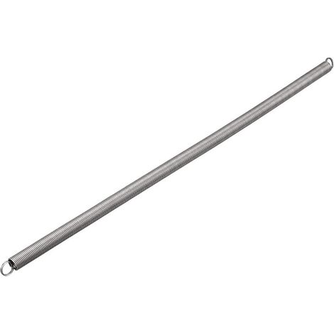 Tension Spring Extension Springs 1.1mm Wire Dia, 9mm OD, 300mm Free Length Spring Steel Small Double Hook (1/3)