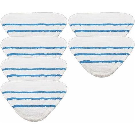 Coussin Microfibre - Pour Nettoyeur A Vapeur - Compatible Beldray 5 En 1 Et 9 En 1 - 290 X 190 Mm - Lot De 6 (1/5)