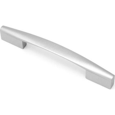 Maniglia Camera, soggiorno Linea B MEDIUM 150 x 14 mm effetto alluminio in Pvc