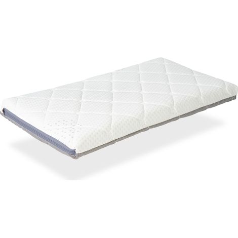 Colchon bebe MINI CUNA 90X40 - 7 CM MINI BUNNY- Desenfundable, lavable,adaptable y transpirable (1/5)