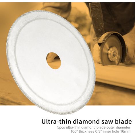 Ultradünne Diamantscheibe für Edelsteine und Schmuck (1/5)
