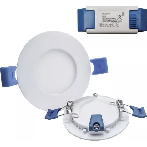 Faretto LED Ultra-Slim 3in1 CCT Incasso 3-24 W rotondo/quadrato 3 watt- regolabile CERCHIO