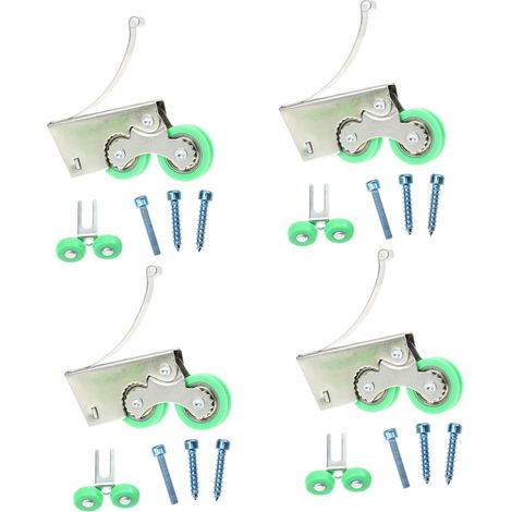 jeux de roulettes et poulies pour rails de portes (1/5)