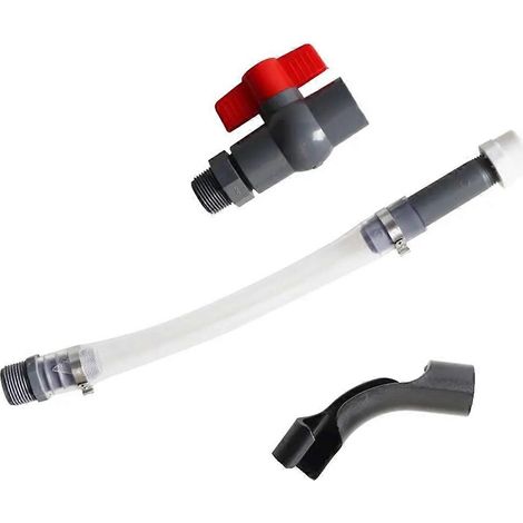 Rennsport-Einfüllschlauch-Set mit Kugelventil und Schlauchbogen für LC2 Scribner (1/5)