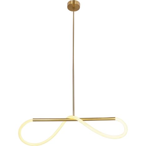 Suspension boucle laiton LED 18W Supreme Candellux (1/4)