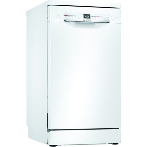 Bosch Serie 2 SPS2IKW10E, Lavavajillas independiente de 45 cm para 9 cubiertos con motor EcoSilence Drive, Blanco (1/3)