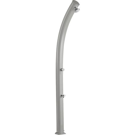 Doccia Solare da Giardino 25L Miscelatore e Lavapiedi Arkema Jolly Inox Paint (1/5)