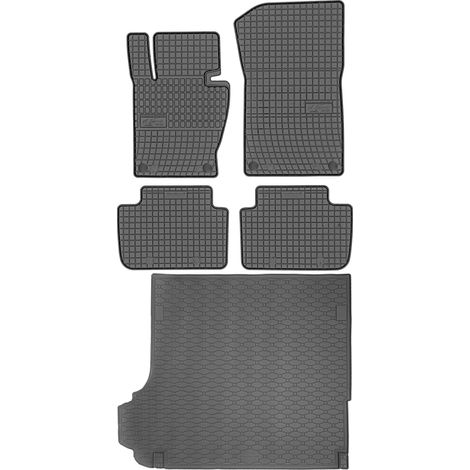Juego de alfombrillas de goma para coche y alfombrilla para maletero para BMW X3 E83 SUV (desde enero de 2004 hasta octubre de 2010). (1/5)