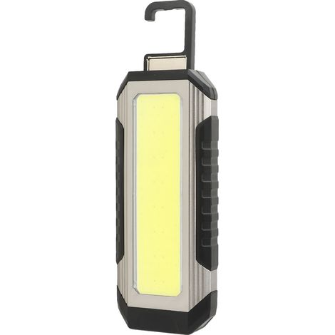 Lampe de travail magnétique LED rechargeable 1000 lm, portable, avec 7 modes d'éclairage, idéale pour la réparation automobile, le camping et autres travaux (K586) (1/5)
